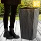Kadax Doniczka Z Wkładem Donica Na Kwiaty 57cm Grafitowa 4