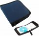 Aptel KOMPAKTOWE ETUI na 40 Płyt CD/DVD Organizer ciemno niebieski AG429C 1