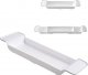 Aptel Rozkładana PÓŁKA na Wannę Regulowana 55-78cm biała SL13 2