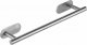 Aptel Stalowy UCHWYT na Ręcznik Ścierkę Naścienny 40cm srebrny AG945 2