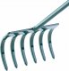 Kadax Grabki Grabie Małe Ogrodowe Z Trzonem 30cm 6-Zębne 4
