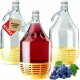 Kadax Gąsior Balon 5L Dama Butelka Na Wino W Koszu 3szt 1