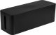 Organizer Aptel POJEMNIK na Listwy Kable Organizer Kabli Przewodów 23,5x11,5x12cm czarny AG963 2