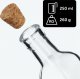 Kadax Szklana Butelka Z Korkiem Na Nalewki Oliwę 250ml 3