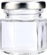Kadax KADAX Słoik sześciokątny z zakrętką metalową 30ml 3