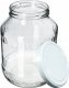 Kadax Słoik Słój 2,5L + Zakrętka fi100 Na Ogórki Nalewki 5