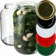 Kadax 4x Słoik 4L Słój Na Ogórki Nalewki + Wieczko fi100 10