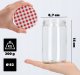 Kadax 48x Słoik Szklany 720ml Na Przetwory Zakrętki fi82 2