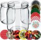 Kadax 16x Słoik Szklany 540ml Słoiki Dżem + Wieczko fi82 1