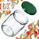 Kadax 16x Słoik Szklany 540ml Słoiki Dżem + Wieczko fi82 3