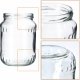 Kadax 24x Słoik Słoiki 720ml Przetwory Dżem Miód Ogórki 1