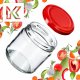 Kadax 20x Słoiki 200ml Słój Na Dżem Miód + Wieczko fi66 3