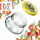 Kadax 100x Słoiki Szklane 300ml Na Przetwory Dżem Miód 4