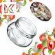 Kadax 100x Słoiki Szklane 300ml Na Przetwory Dżem Miód 4