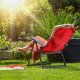 Kadax KADAX Krzesło Ogrodowe Balkon Taras Leżak Składane 5
