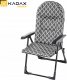 Kadax KADAX Fotel Leżak Ogrodowy Plażowy Składany 110 kg 7