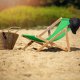 Kadax Leżak Ogrodowy Fotel Plażowy Składany Drewniany 8