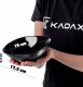 Kadax Salaterka Miska Szklana 19cm Do Zupy Czarna 3szt 2
