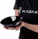 Kadax Salaterka Miska Szklana 19cm Do Zupy Czarna 3szt 6