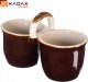 Kadax Kadax Miska Salaterka do Sałatek 2x1L Kamionka 5