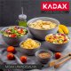 Kadax Miska Kuchenna Plastikowa Do Sałatek 3 L Szara 1