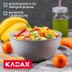 Kadax Miska Kuchenna Plastikowa Do Sałatek 3 L Szara 2