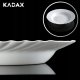 Kadax Talerz Obiadowy Głęboki Do Zupy Biały 23cm 1szt 1