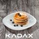 Kadax KADAX Talerz Deserowy 21,5cm Talerzyk Biały Ciasta 1