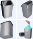 Kosz na śmieci Kadax uchylny szary 4