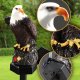 Kadax Lampa Solarna Ogrodowa Led Wbijana Ozdoba Orzeł 7