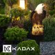 Kadax Lampa Solarna Ogrodowa Led Wbijana Ozdoba Orzeł 8