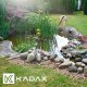 Kadax Figura figurka Ogrodowa Do Ogrodu Ptak Czapla 70cm 6