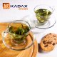 Kadax filiżanki Z spodkiem Do Kawy Herbaty 200ml 2szt. 2
