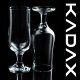 Kadax KADAX Kieliszki Szklanki Do Drinków Piwa 370ml 6x 9