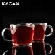 Kadax Zestaw Szklanek Do Napojów Soku Herbaty 6szt 380ml 2