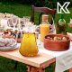 Kadax Kadax Dzbanek Szklany do Soku + 6 Szklanek 380ml 3