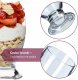 Kadax Szklanka Do Deserów Napojów Soku 300ml 12szt 4
