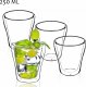 Kadax Szklanki Termiczne Do Zimnych Napojów Drinków 4szt 7