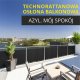 Kadax Osłona Balkonowa Mata Balkon Technorattan 0,9x3M 3