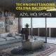 Kadax Osłona Balkonowa Mata Balkon Technorattan 0,9x4M 3