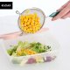 Kadax Sitko Kuchenne Nierdzewne Przesiewacz Mąki 12 cm 4