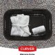 Kosz na pranie Kadax Curver Kosz Na Pranie Do Magla 45 L Ciemny Brąz 4