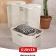 Kosz na pranie Kadax Curver 193010 kosz na bieliznę Style, 40L 3