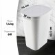 Kosz na pranie Kadax Curver 245662 kosz na bieliznę Infinity Recycled 6