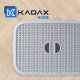 Kosz na pranie Kadax KADAX Koszyk Kosz 6L Pojemnik Z Pokrywą Szary 2szt 11