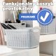 Kosz na pranie Kadax Koszyk Kosz Pojemnik 3,3L Koszyczek Szary Pudełko 2