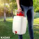 Kadax Beczka Z Kranikiem Kanister Baniak Na Wodę 15L 6