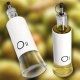 Kadax Dozownik Szklany Butelka Na Oliwę Ocet 320ml Biały 5
