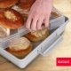 Kadax Pojemnik Pudło Na Ciasto Babkę Z Przykrywką Szary 10
