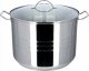 Kadax Garnek Stalowy Z Pokrywką Indukcja Bigos 32cm 18 L 1